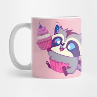 Raccon Cupcake Mug